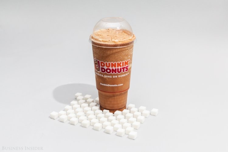 Frozen Dunkin' Coffee With Milk